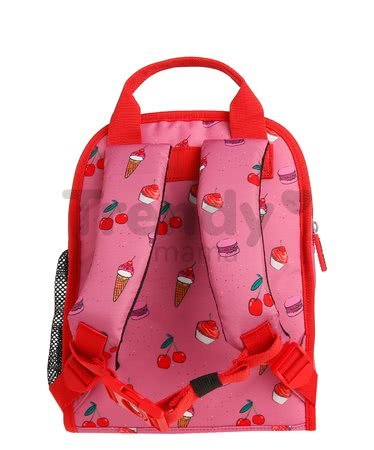 Školská taška batoh Backpack Amsterdam Small Cherry Pop Jack Piers malá ergonomická luxusné prevedenie od 2 rokov 23*28*11 cm