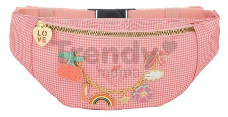 Ľadvinka Fanny Pack Banane Vichy Love Pink Jeune Premier ružová s nastaviteľnou dĺžkou luxusné prevedenie