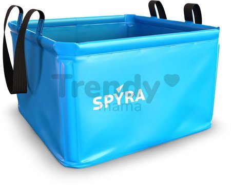 Nádrž pre vodné pištole SpyraBase Blue Spyra modrá s objemom 15 litrov odolná skladacia s popruhmi od 8 rokov