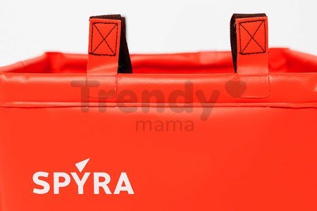 Nádrž pre vodné pištole SpyBase Red Spyra červená s objemom 15 litrov odolná skladacia s popruhmi od 8 rokov