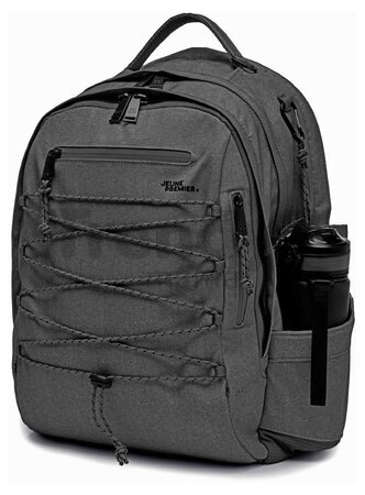 Školský batoh Backpack College Black Jeune Premier ergonomický luxusné prevedenie 45*30 cm