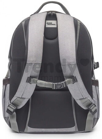 Školský batoh Backpack College Grey Melange Jeune Premier ergonomický luxusné prevedenie 45*25 cm