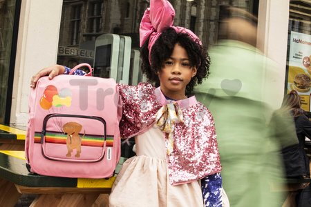 Školská taška batoh Backpack Berlin Dog Jack Piers ergonomická luxusné prevedenie od 6 rokov 36*13*29 cm