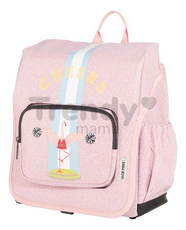 Školská taška batoh Backpack Berlin Flamingo Jack Piers ergonomická luxusné prevedenie od 6 rokov 36*13*29 cm