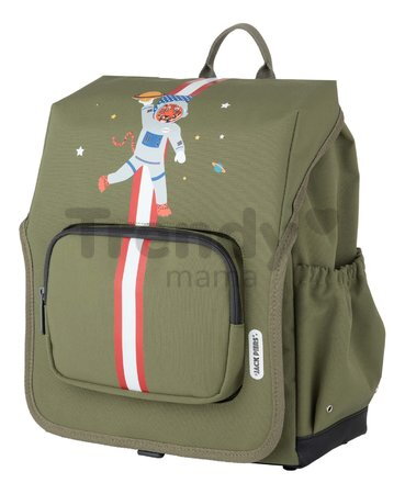 Školská taška batoh Backpack Berlin Burger Planet Jack Piers ergonomická luxusné prevedenie od 6 rokov 36*13*29 cm