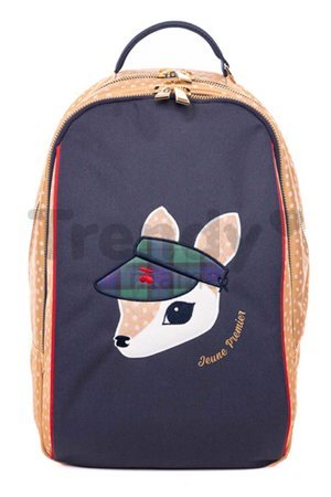 Školská taška batoh Backpack James Dashing Deer Jeune Premier ergonomická luxusné prevedenie 42*30 cm