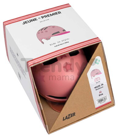 Prilba Lazer Bike Helmet Pink Jeune Premier s KinetiCore technológiou nastaviteľná veľkosť S/M 50-56 cm ružová