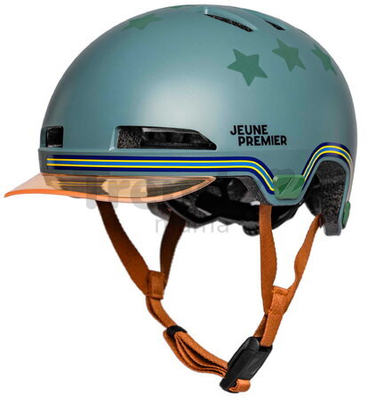 Prilba Lazer Bike Helmet Green Jeune Premier s KinetiCore technológiou nastaviteľná veľkosť S/M 50-56 cm zelená
