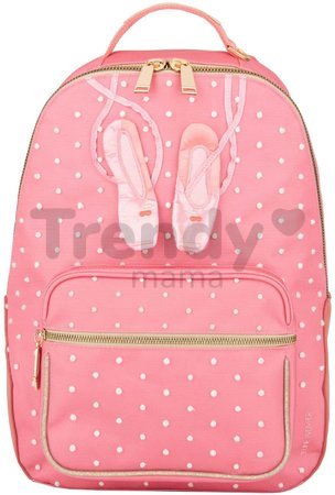 Školská taška batoh Backpack Bobbie Ballerina Jeune Premier ergonomický luxusné prevedenie 41*30 cm