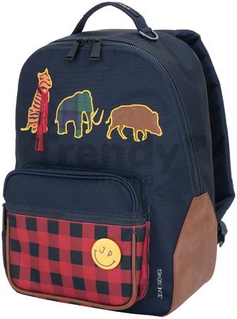 Školská taška batoh Backpack Bobbie Tartans Jeune Premier ergonomický luxusné prevedenie 41*30 cm