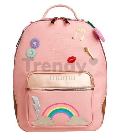 Školská taška batoh Backpack Bobbie Lady Gadget Pink Jeune Premier ergonomický luxusné prevedenie 41*30 cm