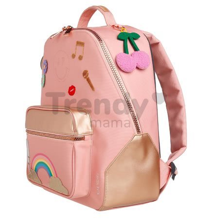 Školská taška batoh Backpack Bobbie Lady Gadget Pink Jeune Premier ergonomický luxusné prevedenie 41*30 cm