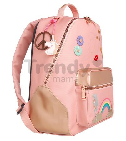 Školská taška batoh Backpack Bobbie Lady Gadget Pink Jeune Premier ergonomický luxusné prevedenie 41*30 cm