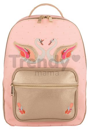 Školská taška batoh Backpack Bobbie Pearly Swans Jeune Premier ergonomický luxusné prevedenie 41*30 cm