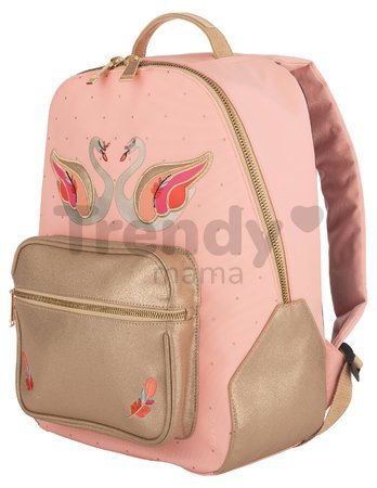 Školská taška batoh Backpack Bobbie Pearly Swans Jeune Premier ergonomický luxusné prevedenie 41*30 cm