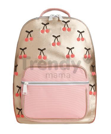 Školská taška batoh Backpack Bobbie Cherry Pompon Jeune Premier ergonomická luxusné prevedenie 41*30 cm