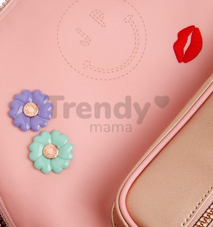 Školská taška batoh New Bobbie Lady Gadget Pink Jeune Premier ergonomická luxusné prevedenie 42*30 cm