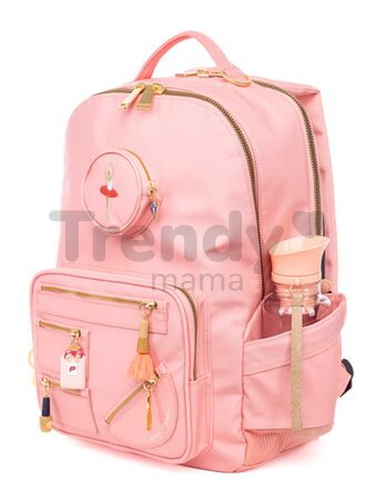 Ghiozdan școlar New Bobbie Jewellery Box Pink Jeune Premier design ergonomic de lux 42*30 cm