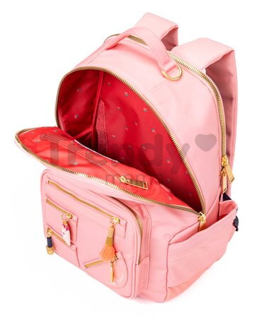 Ghiozdan școlar New Bobbie Jewellery Box Pink Jeune Premier design ergonomic de lux 42*30 cm