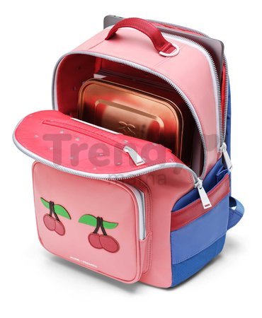 Školská taška batoh New Bobbie Cherry Pink Jeune Premier ergonomická luxusné prevedenie 42*30 cm