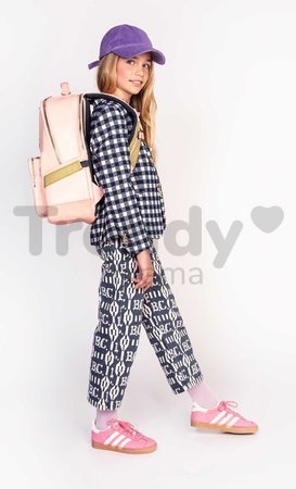 Školská taška batoh New Bobbie BFF Pink Jeune Premier ergonomická luxusné prevedenie 42*30 cm