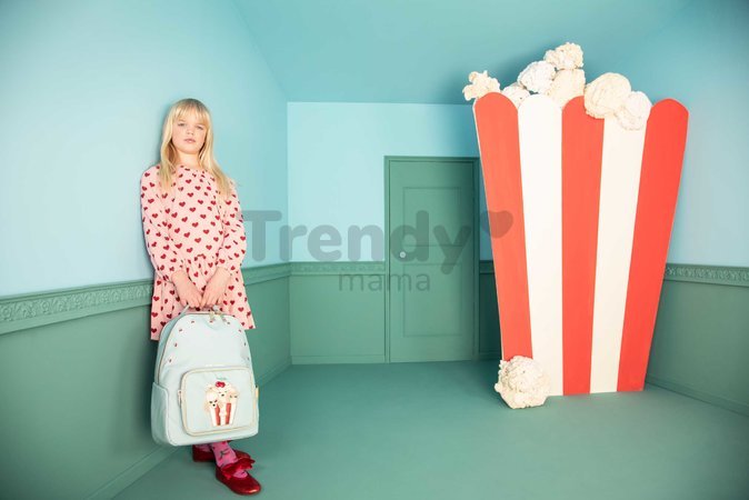 Školská taška batoh New Bobbie Popcorn Jeune Premier ergonomická luxusné prevedenie 42*30 cm