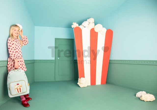 Školská taška batoh New Bobbie Popcorn Jeune Premier ergonomická luxusné prevedenie 42*30 cm