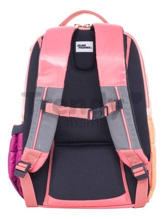 Školská taška batoh New Bobbie Puffer Pink Jeune Premier ergonomická luxusné prevedenie 42*30 cm