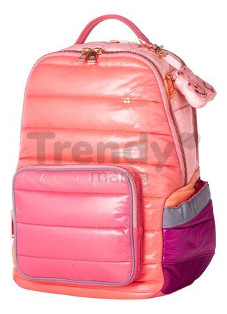Školská taška batoh New Bobbie Puffer Pink Jeune Premier ergonomická luxusné prevedenie 42*30 cm