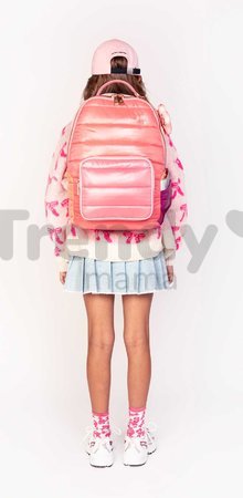Školská taška batoh New Bobbie Puffer Pink Jeune Premier ergonomická luxusné prevedenie 42*30 cm