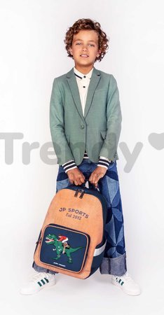 Školská taška batoh New Bobbie Polo Dino Jeune Premier ergonomická luxusné prevedenie 42*30 cm