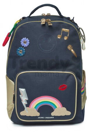 Školská taška batoh New Bobbie Lady Gadget Blue Jeune Premier ergonomická luxusné prevedenie 42*30 cm JPBO226158