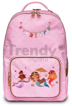 Školská taška batoh New Bobbie Mermaids Jeune Premier ergonomická luxusné prevedenie 42*30 cm