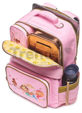 Školská taška batoh New Bobbie Mermaids Jeune Premier ergonomická luxusné prevedenie 42*30 cm