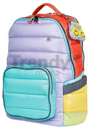 Školská taška batoh New Bobbie Puffer Pastel Party Jeune Premier ergonomická luxusné prevedenie 42*30 cm
