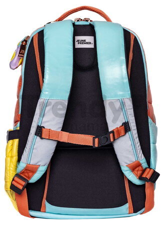 Školská taška batoh New Bobbie Puffer Pastel Party Jeune Premier ergonomická luxusné prevedenie 42*30 cm