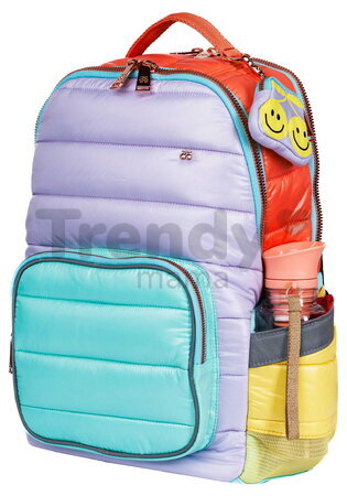 Školská taška batoh New Bobbie Puffer Pastel Party Jeune Premier ergonomická luxusné prevedenie 42*30 cm