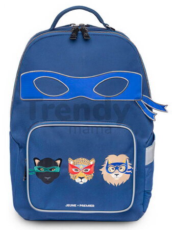 Školská taška batoh New Bobbie Supercats Jeune Premier ergonomická luxusné prevedenie 42*30 cm
