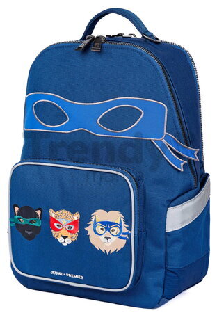 Školská taška batoh New Bobbie Supercats Jeune Premier ergonomická luxusné prevedenie 42*30 cm