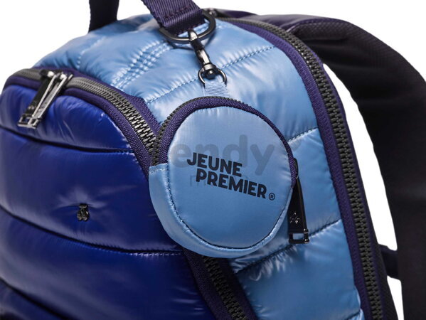 Školská taška batoh New Bobbie Puffer Blue Jeune Premier ergonomická luxusné prevedenie 42*30 cm JPBO226274