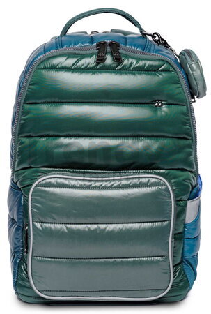 Školská taška batoh New Bobbie Puffer Green Jeune Premier ergonomická luxusné prevedenie 42*30 cm