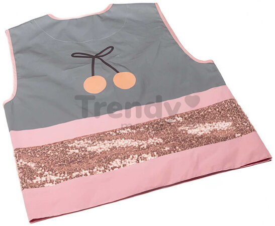 Detská reflexná vesta Bodyglower Cherry Pompon Jeune Premier ergonomická luxusné prevedenie 53*45 cm JPBOD25127