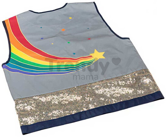 Detská reflexná vesta Bodyglower Unicorn Gold Jeune Premier ergonomická luxusné prevedenie 53*45 cm JPBOD25129