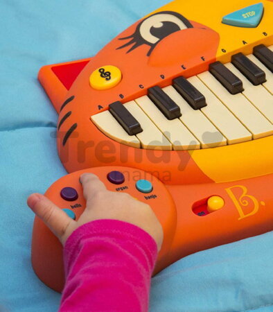 Mačací klavír Meowsic B-Toys elektronický s melódiami a pesničkami od 24 mes BTBX1025