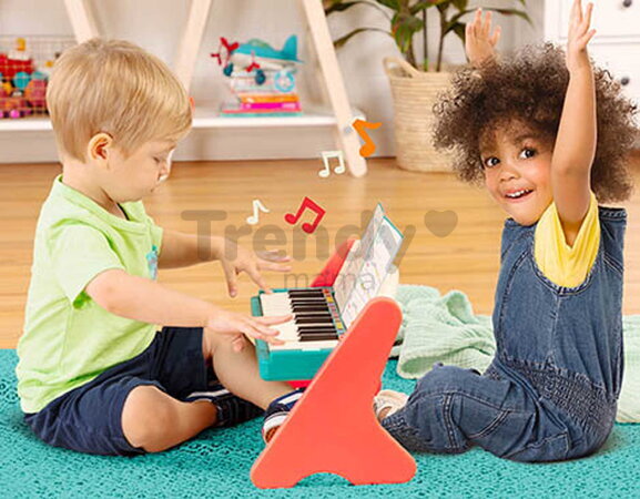 Drevený klavír Mini Maestro B-Toys 25 klávesov a 6 melódií BTBX1819Z