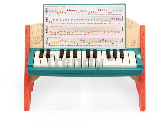Drevený klavír Mini Maestro B-Toys 25 klávesov a 6 melódií BTBX1819Z