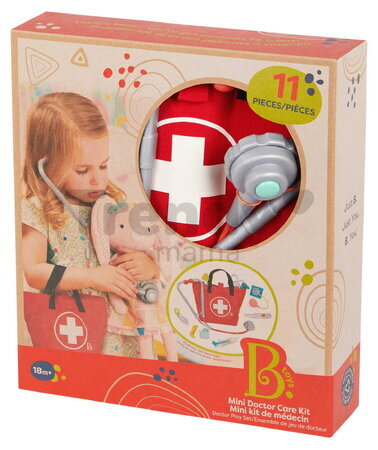 Lekárska taška Mini Doctor Care Kit B-Toys 11 doplnkov od 18 mes BTBX1989C2Z