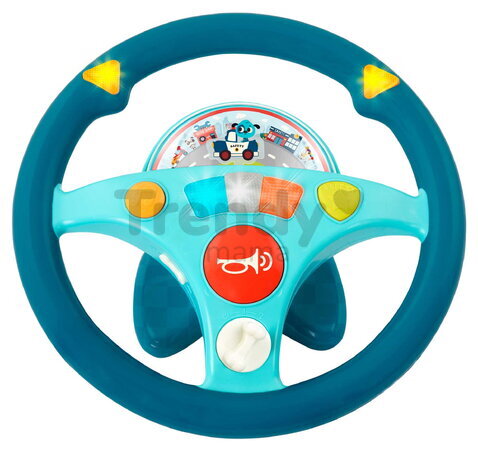 Volant na hranie Woofer B-Toys so zvukom a svetlom od 24 mes BTBX2305