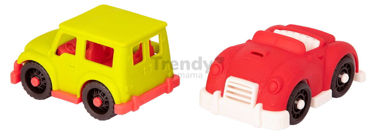 Nákladné auto transportér Happy Cruisers B-Toys so 6 autíčkami od 12 mes BTBX2342Z