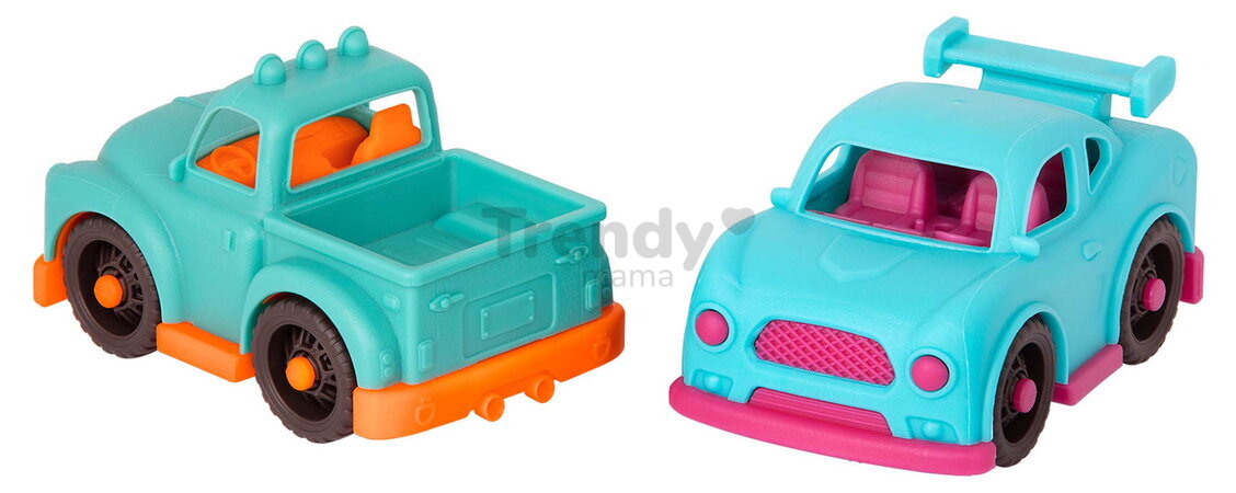 Nákladné auto transportér Happy Cruisers B-Toys so 6 autíčkami od 12 mes BTBX2342Z